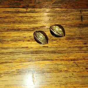 Gold and Silver Leaf Earrings